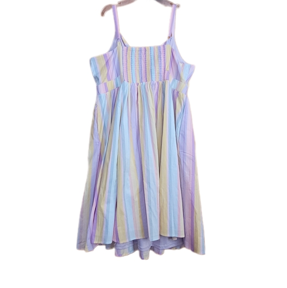 TORRID - RAINBOW EASTER Dress, Spring Dress, Colorful Stripes, Size 2 2X… - Picture 7 of 8
